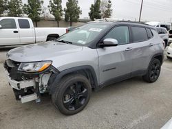 Salvage cars for sale from Copart Rancho Cucamonga, CA: 2020 Jeep Compass Latitude