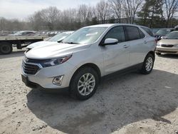 Salvage cars for sale at North Billerica, MA auction: 2018 Chevrolet Equinox LT