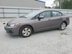 Salvage cars for sale at Gastonia, NC auction: 2014 Honda Civic LX