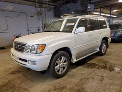 Salvage cars for sale from Copart Wheeling, IL: 2003 Lexus LX 470