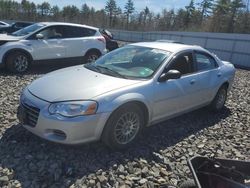 Salvage cars for sale at Windham, ME auction: 2005 Chrysler Sebring Touring