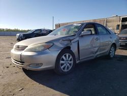 Salvage cars for sale from Copart Fredericksburg, VA: 2004 Toyota Camry LE