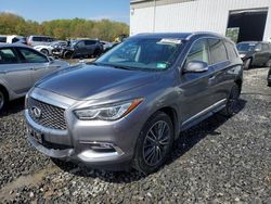 Salvage cars for sale at Windsor, NJ auction: 2018 Infiniti QX60