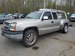 Salvage cars for sale at East Granby, CT auction: 2003 Chevrolet Silverado K1500
