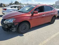 Salvage cars for sale at Nampa, ID auction: 2016 Nissan Sentra S