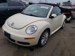 Salvage cars for sale at New Britain, CT auction: 2009 Volkswagen New Beetle S