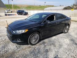 Salvage cars for sale at Northfield, OH auction: 2014 Ford Fusion Titanium