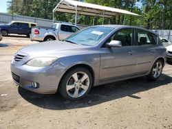 Salvage cars for sale at Austell, GA auction: 2004 Mazda 3 Hatchback