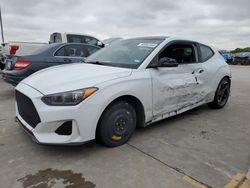 Salvage cars for sale at Grand Prairie, TX auction: 2020 Hyundai Veloster Turbo