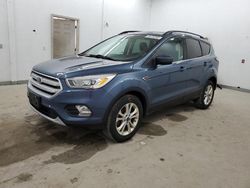 Salvage cars for sale at Madisonville, TN auction: 2018 Ford Escape SEL