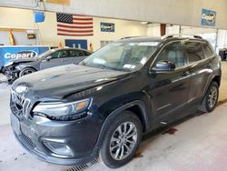 Salvage cars for sale from Copart Angola, NY: 2019 Jeep Cherokee Latitude Plus