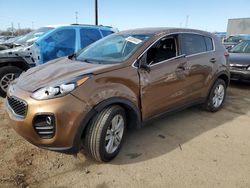 Salvage cars for sale at Woodhaven, MI auction: 2019 KIA Sportage LX