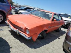 Salvage cars for sale at Martinez, CA auction: 1972 Ford Pinto
