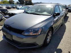 Salvage cars for sale from Copart Martinez, CA: 2012 Volkswagen Jetta Base