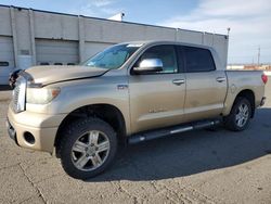 Salvage cars for sale at Pasco, WA auction: 2010 Toyota Tundra Crewmax Limited