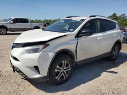 Salvage cars for sale at Houston, TX auction: 2018 Toyota Rav4 LE