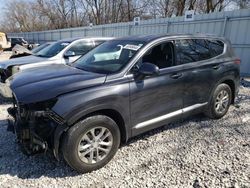 Salvage cars for sale at Franklin, WI auction: 2020 Hyundai Santa FE SEL