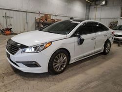Salvage cars for sale from Copart Milwaukee, WI: 2015 Hyundai Sonata Sport