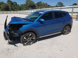 Salvage cars for sale at Fort Pierce, FL auction: 2020 Hyundai Tucson Limited