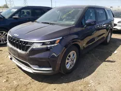 Salvage cars for sale at Elgin, IL auction: 2023 KIA Carnival LX