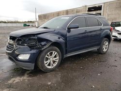 Chevrolet Equinox LT salvage cars for sale: 2017 Chevrolet Equinox LT