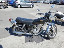 Salvage motorcycles for sale at Wilmington, CA auction: 1978 Yamaha SR500