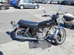 Salvage Motorcycles for sale at auction: 1978 Yamaha SR500