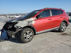 Burn Engine Cars for sale at auction: 2017 Toyota Rav4 LE