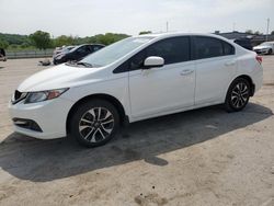 Salvage cars for sale at auction: 2015 Honda Civic EX