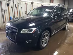 Salvage cars for sale at Elgin, IL auction: 2016 Audi Q5 Premium Plus