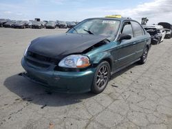 Salvage cars for sale at Martinez, CA auction: 2000 Honda Civic Base