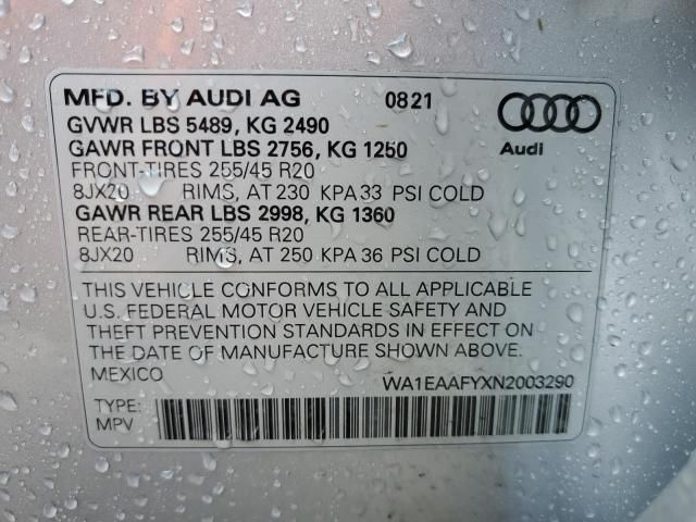 2022 Audi Q5 Premium Plus 45