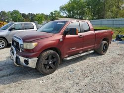Salvage cars for sale from Copart Fairburn, GA: 2008 Toyota Tundra Double Cab