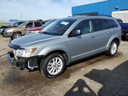 Salvage cars for sale at Woodhaven, MI auction: 2020 Dodge Journey SE