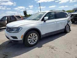 Salvage cars for sale at Miami, FL auction: 2019 Volkswagen Tiguan S