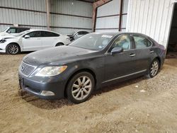 Salvage cars for sale from Copart Houston, TX: 2007 Lexus LS 460