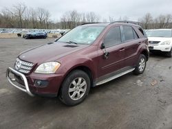 Salvage cars for sale from Copart Marlboro, NY: 2007 Mercedes-Benz ML 350