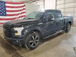 Salvage cars for sale at Columbia, MO auction: 2015 Ford F150 Supercrew