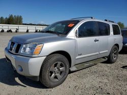 Vehiculos salvage en venta de Copart Arlington, WA: 2006 Nissan Armada SE