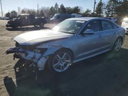 Audi salvage cars for sale: 2016 Audi A6 Premium Plus