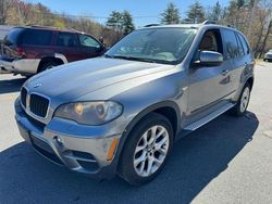 Salvage cars for sale at North Billerica, MA auction: 2011 BMW X5 XDRIVE35I