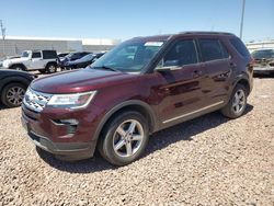 Salvage cars for sale at Phoenix, AZ auction: 2018 Ford Explorer XLT
