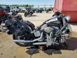 Salvage motorcycles for sale at Cahokia Heights, IL auction: 2011 Harley-Davidson Flstc