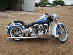 Salvage motorcycles for sale at China Grove, NC auction: 2005 Harley-Davidson Flstni