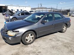 Salvage cars for sale at Sun Valley, CA auction: 2000 Honda Accord EX