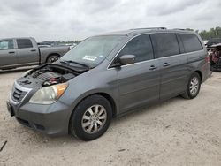 Salvage cars for sale from Copart Houston, TX: 2010 Honda Odyssey EXL