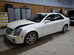 Salvage cars for sale at Kincheloe, MI auction: 2007 Cadillac CTS HI Feature V6