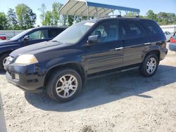 Salvage cars for sale at Spartanburg, SC auction: 2005 Acura MDX Touring