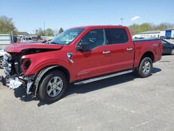 Salvage cars for sale from Copart Glassboro, NJ: 2021 Ford F150 Supercrew