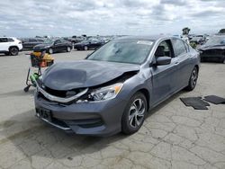 Salvage cars for sale from Copart Martinez, CA: 2017 Honda Accord LX